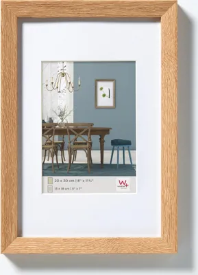 Produktbild von Walther, EF080E,Fiorito Holzrahmen 60x80 cm, eiche hell