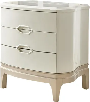 Immagine prodotto di Comodino moderno tavolino bianco design cassettiera comodino console letto nuovo