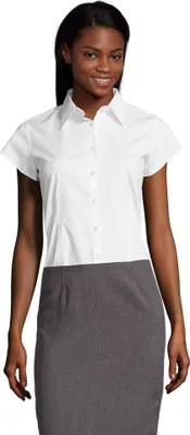 Produktbild von SOLS - "Excess" Bluse für Damen kurzärmlig LT2155 (XL) (Weiß)