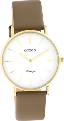 Produktbild von Oozoo Damen Armbanduhr braun Analog C20223 Vintage Series Lederarmband D2UOC20223