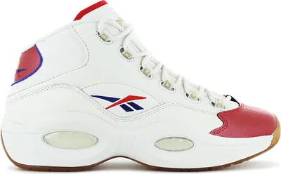 Produktbild von Reebok Question Mid - Herren Basketball Schuhe Leder Weiß GZ7099 , EU 40.5 UK 7