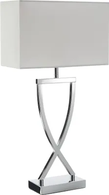 Produktbild von tectake® Tischleuchte Avina modernes Design, blendfreies Licht 27 x 12 x 51,5 cm