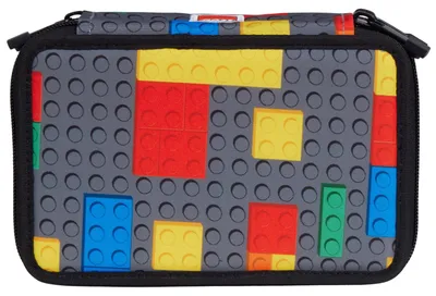 Produktbild von Schulmappe LEGO Bricks mit 3 Fächern unbestückt