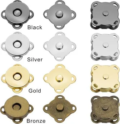 Produktbild von Magnetische Druckknöpfe 14mm für Nähen, Handtasche, DIY