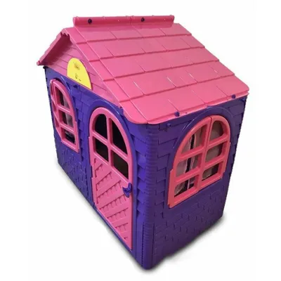 Produktbild von DOLONI Kinder-Gartenhaus lila und rosa (klein)