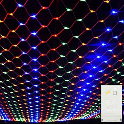 Produktbild von 6X4m 880LEDs LED bajkowe światła bajkowe wewnętrzne zewnętrzne światła świąteczne, kolorowe