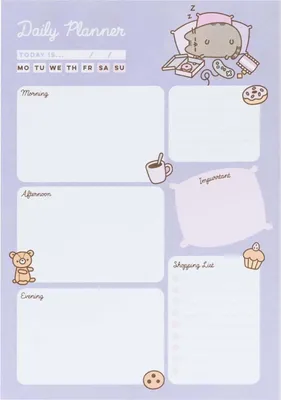 Produktbild von Pusheen - Tagesplaner aus der Moments Kollektion 54 Seiten A5