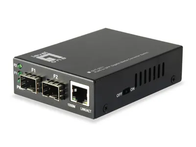 Produktbild von LevelOne GVT-2011 Netzwerk Medienkonverter 1000 Mbit/s Grau