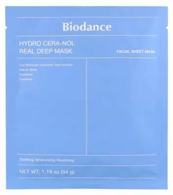 Image de BIODANCE Hydro Cera-nol Real Deep Mask 34 g - masque hydratant pour le visage