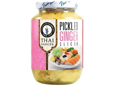 Produktbild von THAI DANCER Sushi Ingwer Eingelegter Ingwer (454g / 255g ATG) | Pickled Ginger