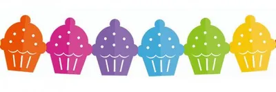 Image de Cupcakes Girlande en papier