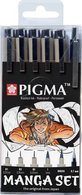 Produktbild von SAKURA Manga-Set PIGMA 6er Etui