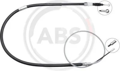 Obrázok produktu pre Lanková parkovacie brzda 1 482 mm kotúčová brzda A.B.S. pre napr. VW BEETLE