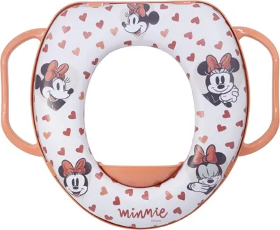 Produktbild von Disney Töpfchen Minnie Mouse Mini Kinder-WC mit Griffen für Jungen & Mädchen
