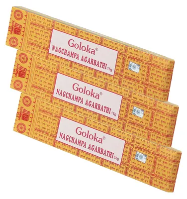 Productafbeelding van Rookstaafjes Nag Champa uit India, 48 g, 3 stuks