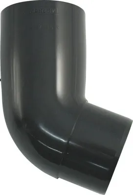 Produktbild von Marley Fallrohrbogen Kunststoff rund 67° Anthrazitgrau RAL 7016 NW 105 mm