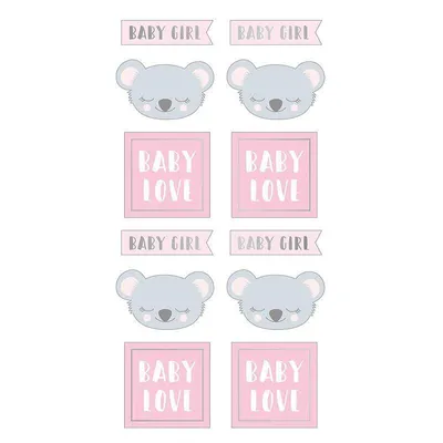 Obrázek produktu pro Nálepka puffies - Koala Baby Girl