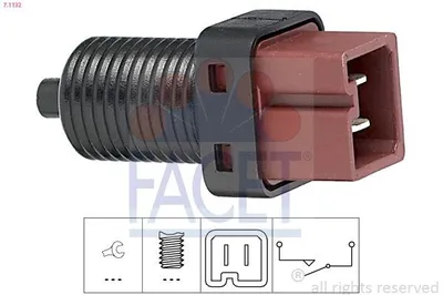 Produktbild von FACET Bremslichtschalter 7.1132 passend für PEUGEOT 206 Schrägheck (2A/C) mechanisch