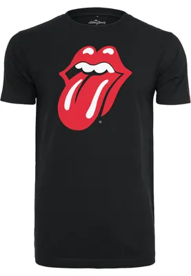 Zdjęcie produktu dla Męska koszulka Mr. Tee Rolling Stones Tongue Tee, czarna – XS