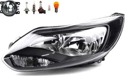 Immagine prodotto di Fari compatibili per Ford Focus, modelli dal 04/11 al 09/14, con lampade H7 e H1, inclusi fendinebbia e luci. Codici: 1786449, 1710195, 1713249, 1715435, 1719076, 1719098, 1721999, 172201. Johns