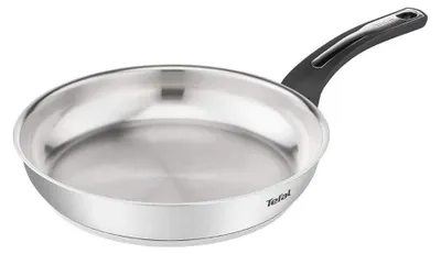 Zdjęcie produktu dla Tefal E3010404, Okrągły, Patelnia uniwersalna, Stal nierdzewna, Stal nierdzewna, Stal nierdzewna, Ceramika, Gaz, Halogen, Indukcja