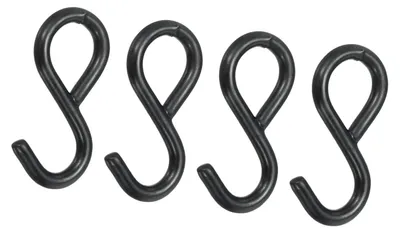 S-Haken 70 mm für Gurtband, 4 Stück, für LKW & Anhänger