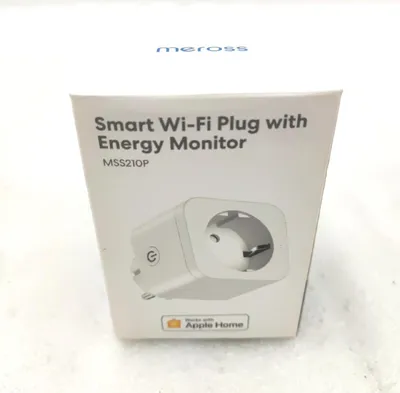 Produktbild von Meross Smart Plug Apple HomeKit 16A WiFi Stecker mit Messfunktion Wireless Smart Home Adapter