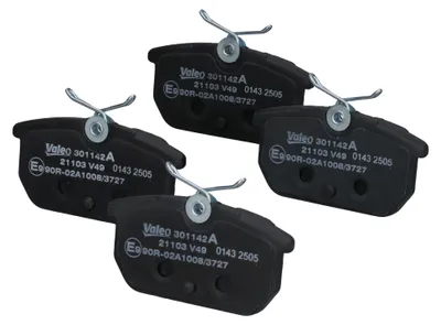 Produktbild von VALEO Bremsbeläge Satz Hinten für FIAT Panda Schrägheck (141) 301142A