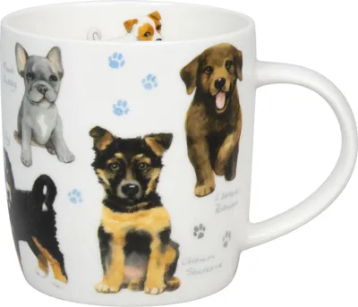 Produktbild von Könitz Becher Natures Diversity - Hunde, Tasse, Kaffeetassen, New Bone, Bunt, 400 ml, 1172752867