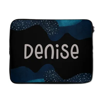 Produktbild von MuchoWow® Laptop Hülle 17 Zoll Laptoptasche Denise - Pastell - Mädchen - Zipper - Schutzabdeckung