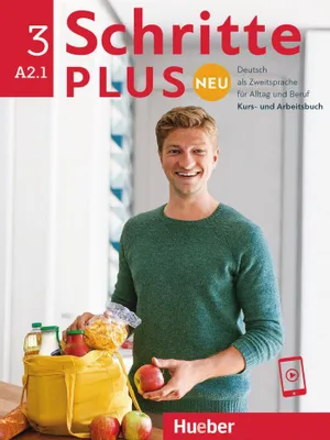 Produktbild von Schritte plus Neu 3. Kursbuch und Arbeitsbuch mit Audios online - Zielniveau A2.1