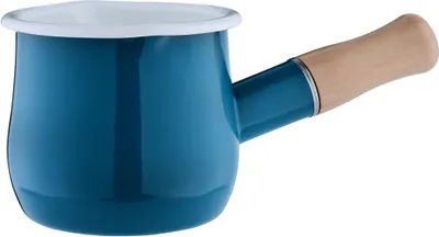 Produktbild von Milchtopf emailliert petrol