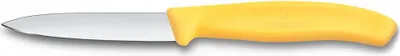 Produktbild von Swiss Classic, Gemüsemesser, 8cm, gerade, Mittelspitz, gelb