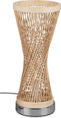 Produktbild von Tischlampe gedreht Holz formano