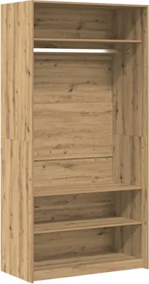 Obrázek produktu pro vidaXL Šatní skříň Artisan dub 100x50x200 cm materiál na bázi dřeva