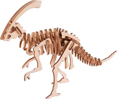 Zdjęcie produktu dla Woodcraft Drewniane puzzle 3D Parasaurolophus