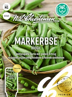 Zdjęcie produktu dla Markerbse Boogie | Nasiona roślin Markerbsensamen firmy N.L. Chrestensen