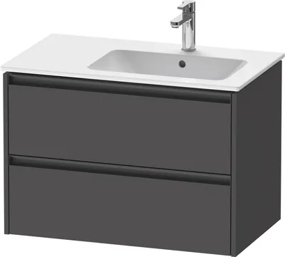 Produktbild von Duravit Ketho.2 Wastafelonderkast 81x48x54,9 cm Mat Grafiet