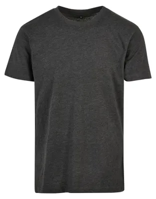 Image de Build Your Brand - T-shirt « Basic » à col rond pour homme LT5704 (L) (charbon)
