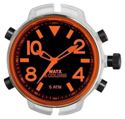 Produktbild von WATXANDCO RWA3702 Uhr. Box, Orange. Uni.