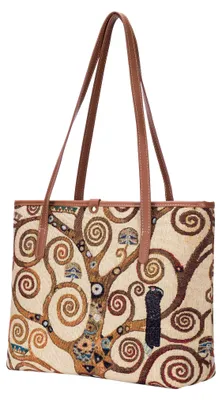Produktbild von Goebel Gustav Klimt Der Lebensbaum Schultertasche