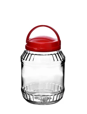 Produktbild von Mondex | Aufbewahrungsglas - Basic - 2L - Transparent - Hochwertiges Glas - ideal für Küchenbedarf