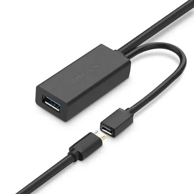 Immagine prodotto di Cavo di prolunga UGreen US175, USB 3.0, Micro USB, 5m (nero)