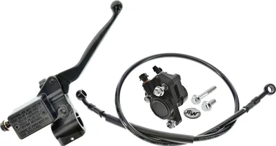 Produktbild von Handbremszylinder für Schnellgasgriff mit Bremssattel, Bremsschlauch Roller 780mm