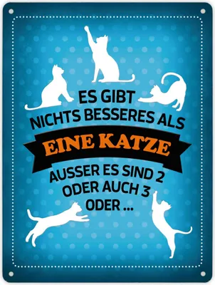 Produktbild von Metallschild XL mit Spruch: Es gibt nichts besseres als ... Schild Blechschild