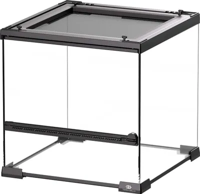 Produktbild von Terra Della Glas-Terrarium schwarz, Maße: 30 x 30 x 32cm