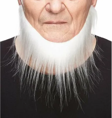 Immagine prodotto di Barba falsa L'altro me bianco