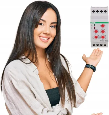 Immagine prodotto di F&F | Relè Temporizzato PCU-520 - 230V - Impostazioni Flessibili - Ideale Per Automazione