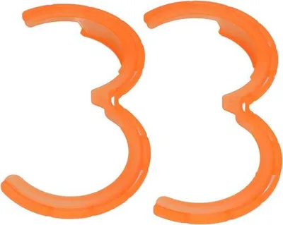 Image de Protection d'hélice légère pour drone, orange, anneau de protection contre les chocs