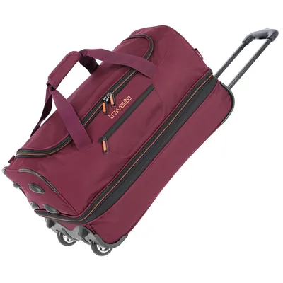 Produktbild von Travelite BASICS Rollenreisetasche, 55 cm, Bordeaux, 51 Liter